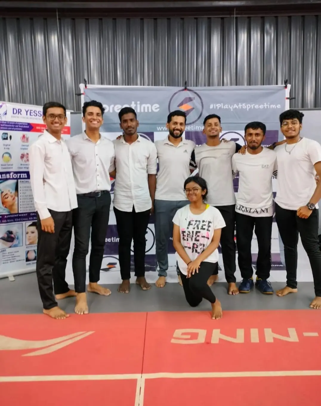 YuVe Champions Academy — practice session